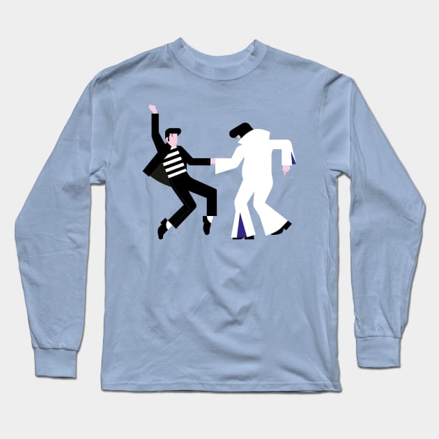 Cloning Elvis 05 Long Sleeve T-Shirt by Shwin